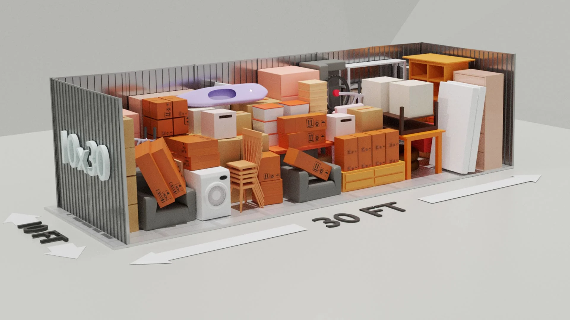 Storage Unit Size Guide